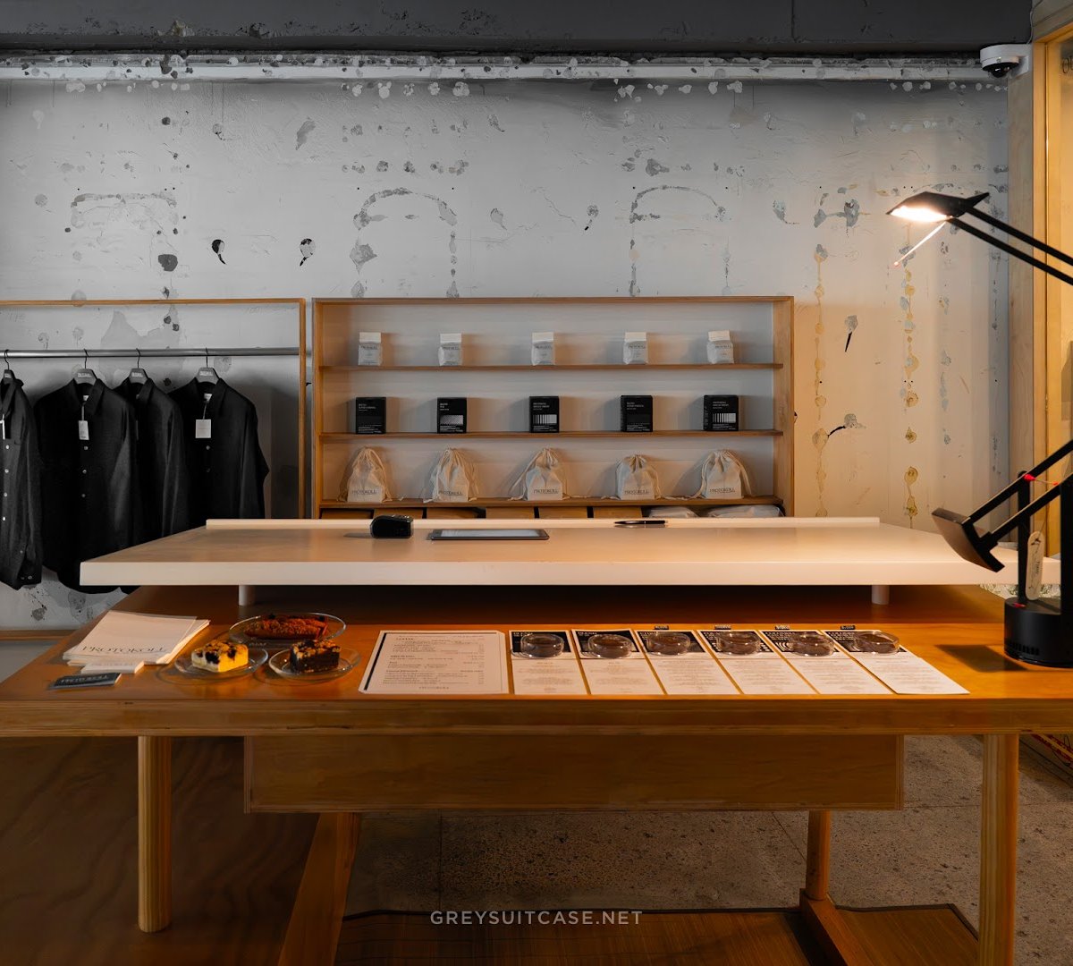 Interior of Protokoll Roasters, specialty coffee shop in Seoul