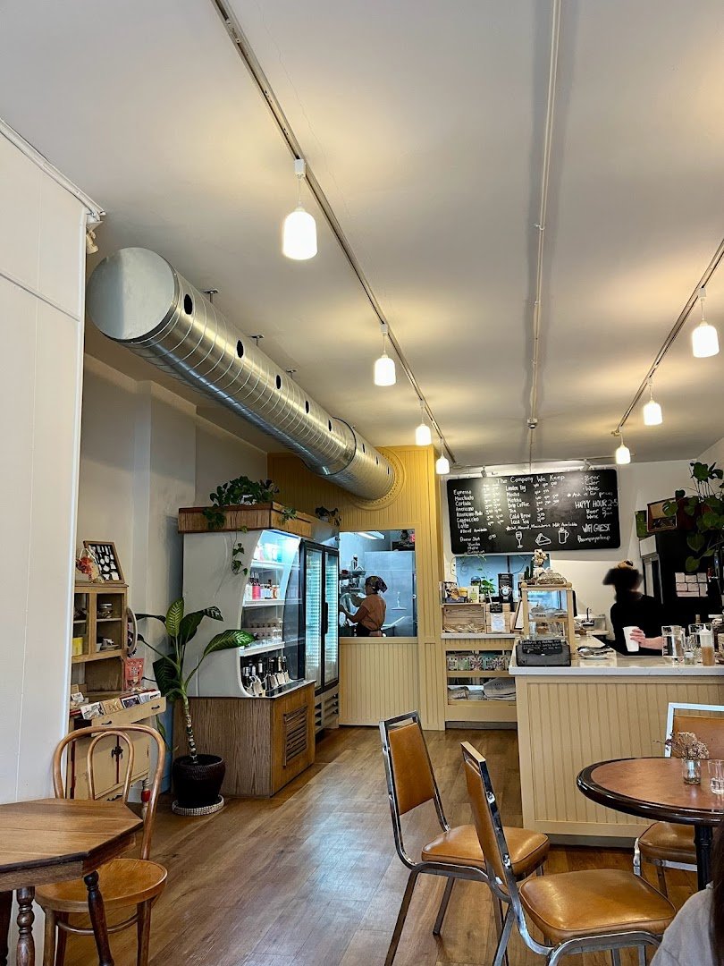 Interior of The Company We Keep, specialty coffee shop in Toronto