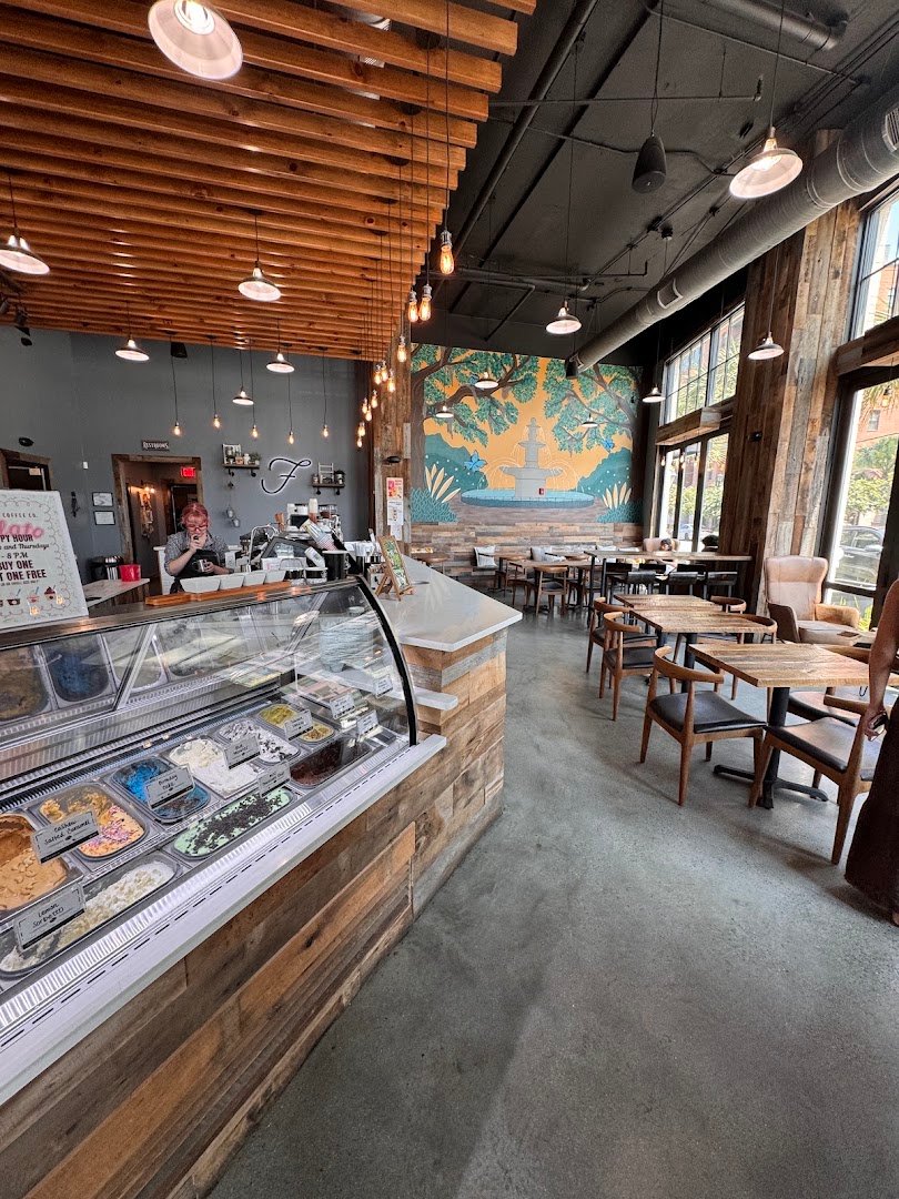 Interior of Foxtail Coffee - Riverside Savannah, specialty coffee shop in Savannah