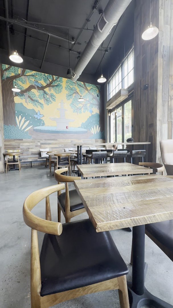 Interior of Foxtail Coffee - Riverside Savannah, specialty coffee shop in Savannah