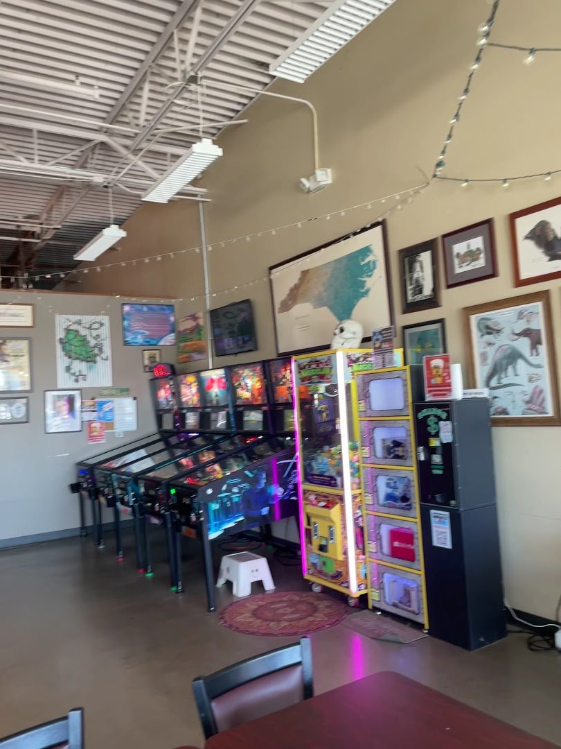Interior of Sugar Creek Coffee Roasters, specialty coffee shop in Charlotte