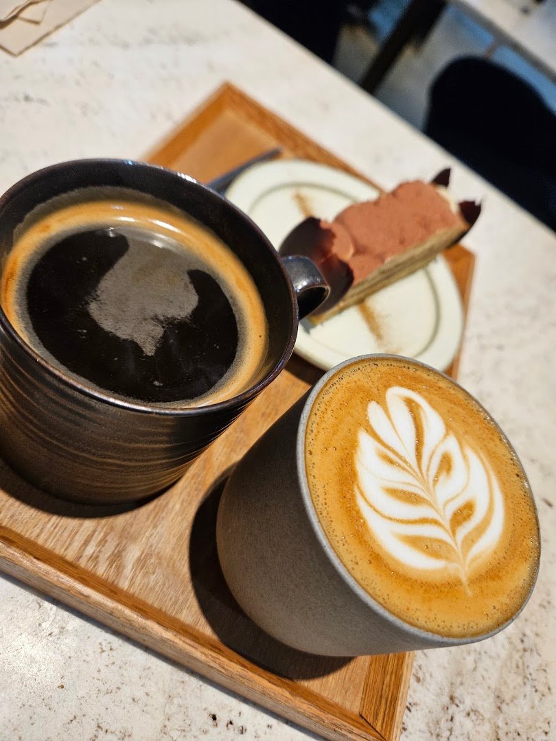 Coffee at MUSE, specialty coffee shop in Hong Kong
