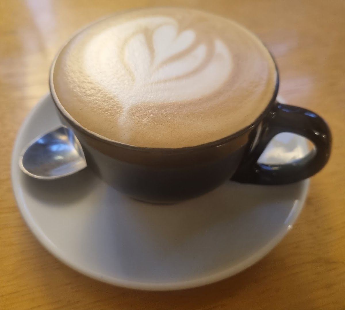 Coffee at SLOW Café, specialty coffee shop in Prague