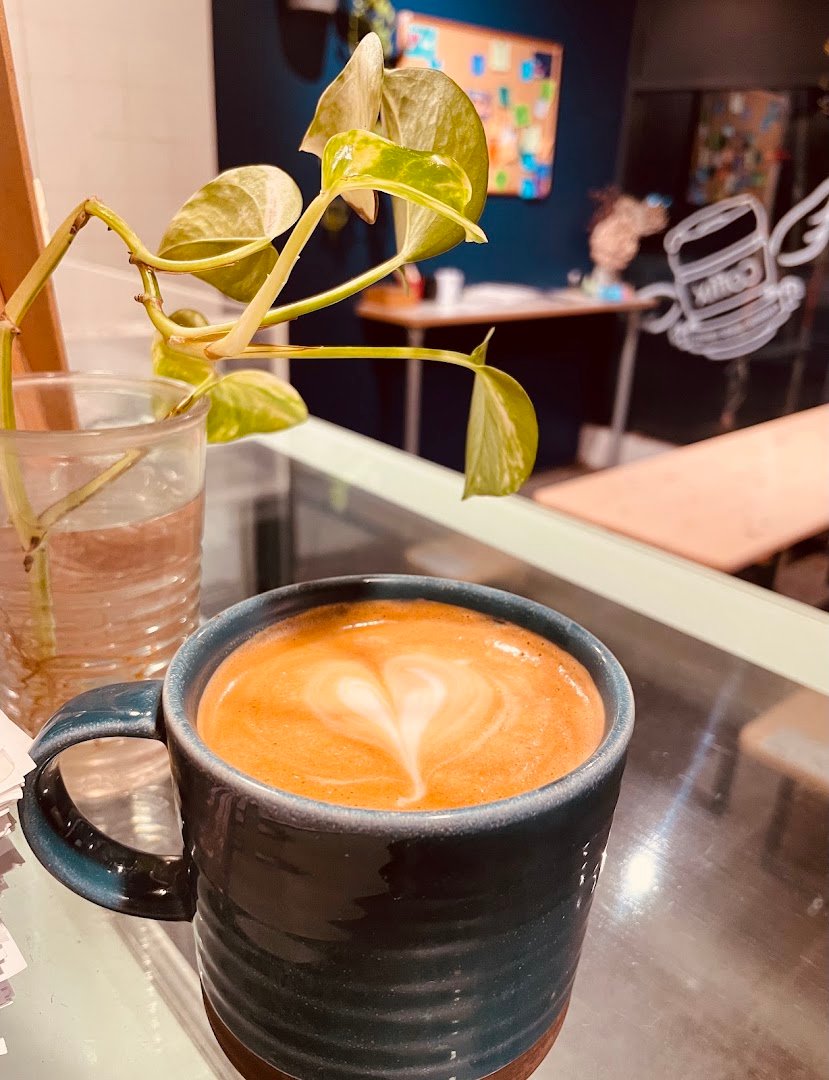 Coffee at Coffix, specialty coffee shop in Auckland