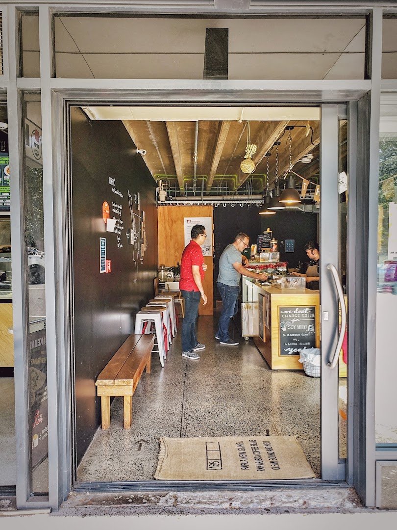 Interior of Coffix, specialty coffee shop in Auckland