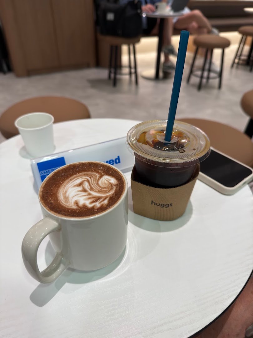 Coffee at Huggs Coffee, specialty coffee shop in Singapore