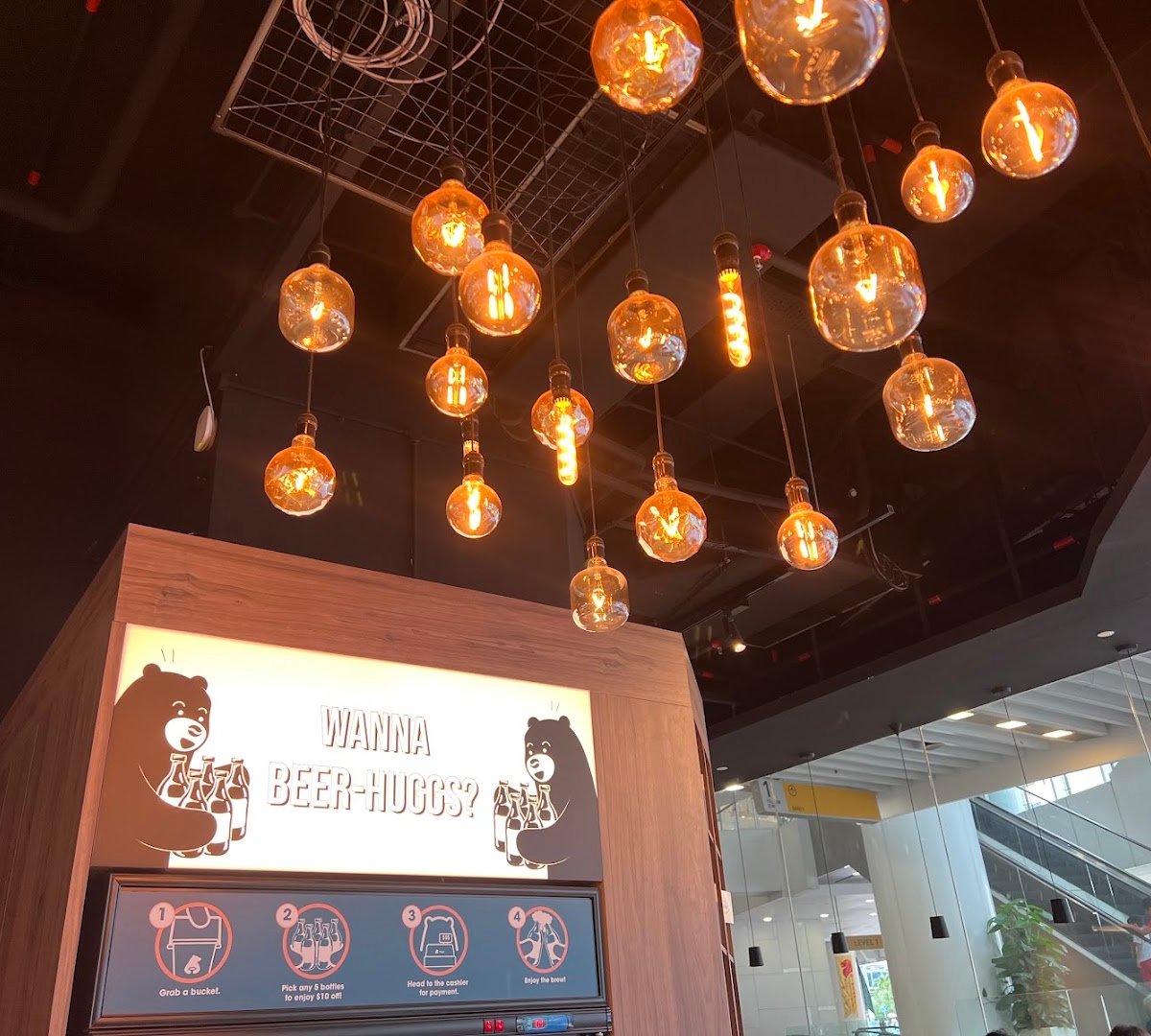Interior of Huggs Coffee, specialty coffee shop in Singapore