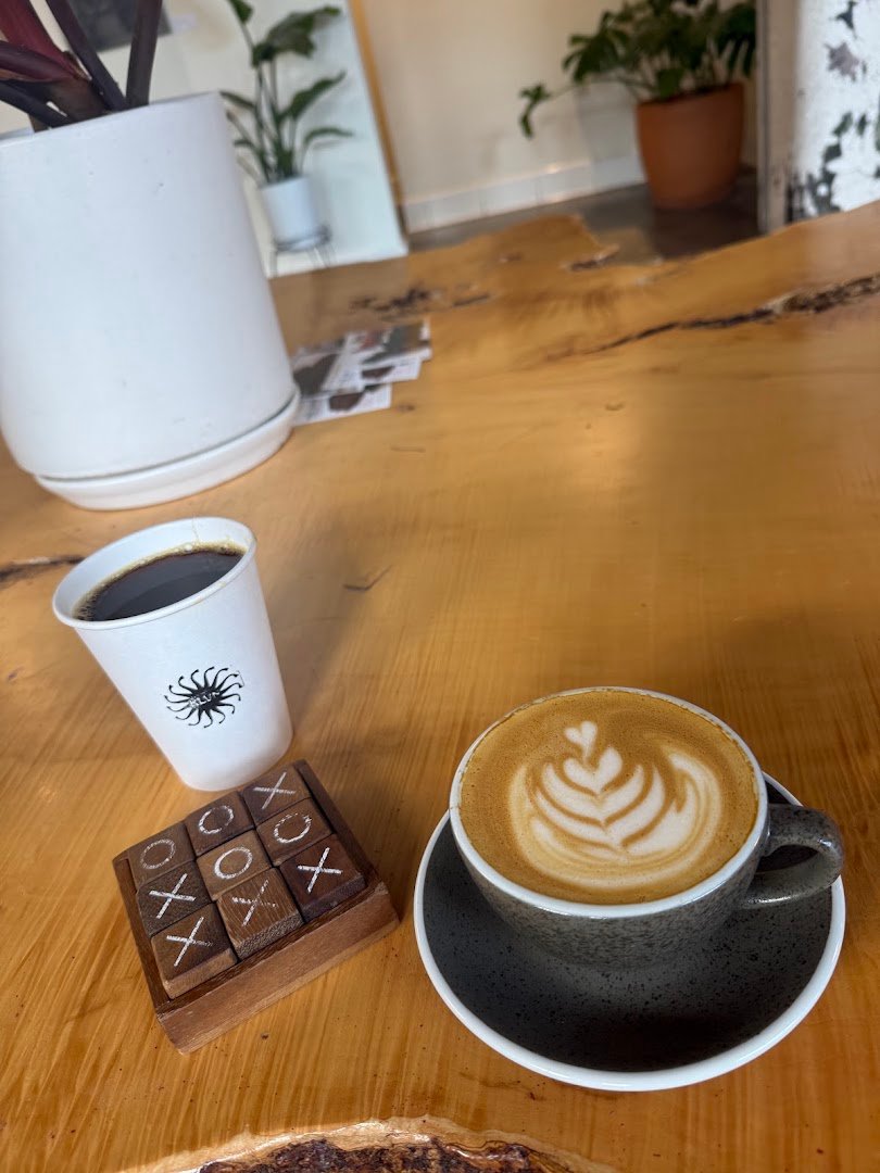 Coffee at KLVN Coffee Lab, specialty coffee shop in Pittsburgh