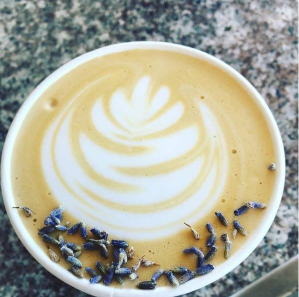 Coffee at 1888 Coffee Station, specialty coffee shop in Oakland