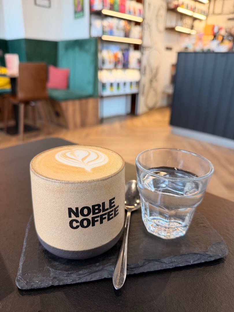 Coffee at Noble Coffee Bielany, specialty coffee shop in Warsaw