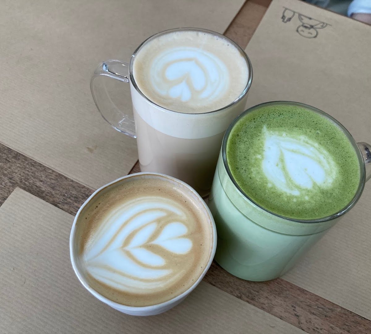 Coffee at Plegma Coffee & Living, specialty coffee shop in Athens