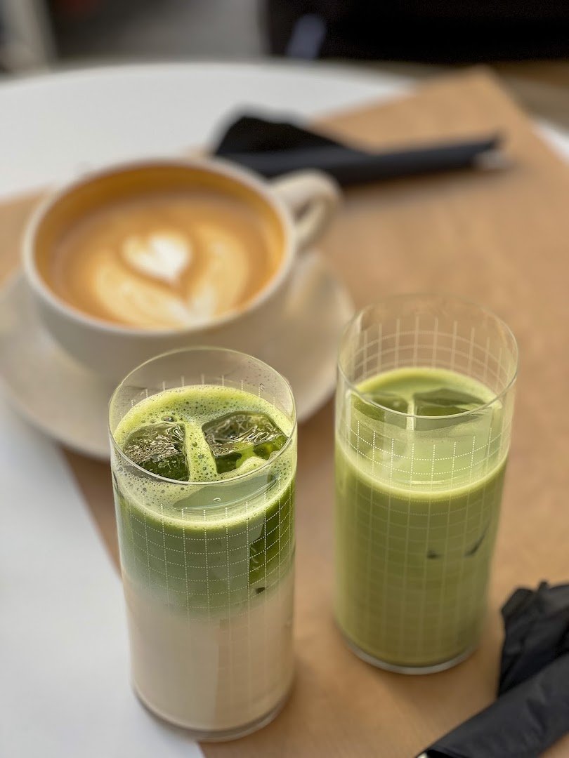 Coffee at Plegma Coffee & Living, specialty coffee shop in Athens