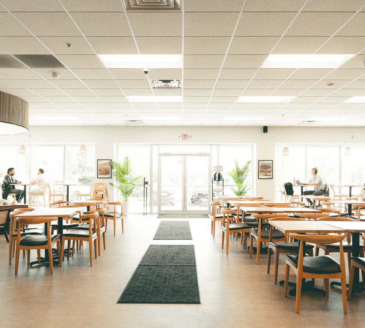Interior of Qamaria | Yemeni Coffee Co., specialty coffee shop in Milwaukee