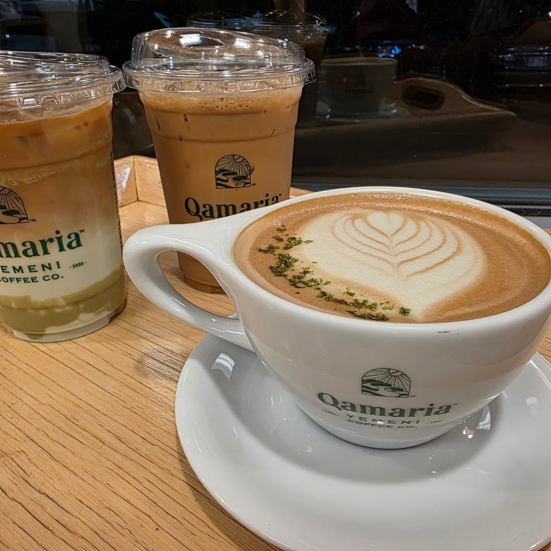 Coffee at Qamaria | Yemeni Coffee Co., specialty coffee shop in Milwaukee