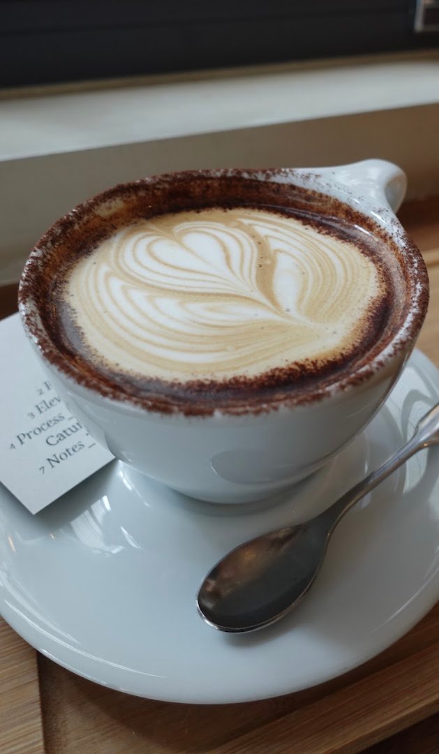 Coffee at Cashmere Coffee, specialty coffee shop in Seoul
