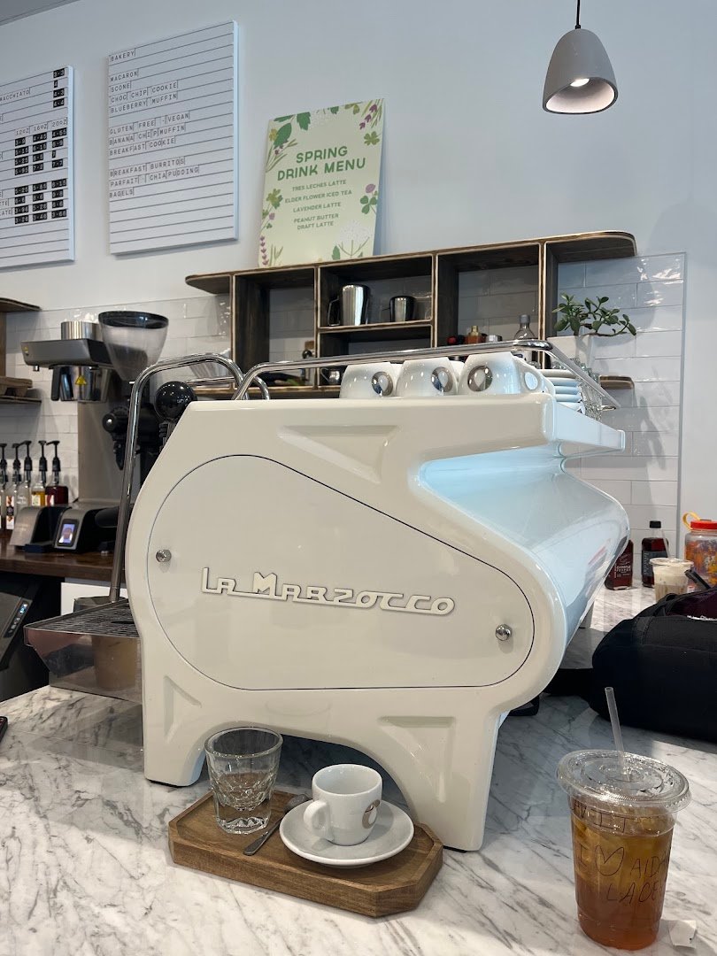 Interior of Convive Coffee Roastery, specialty coffee shop in Pittsburgh
