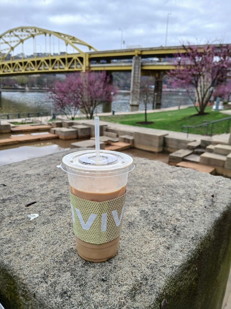 Coffee at Convive Coffee Roastery, specialty coffee shop in Pittsburgh