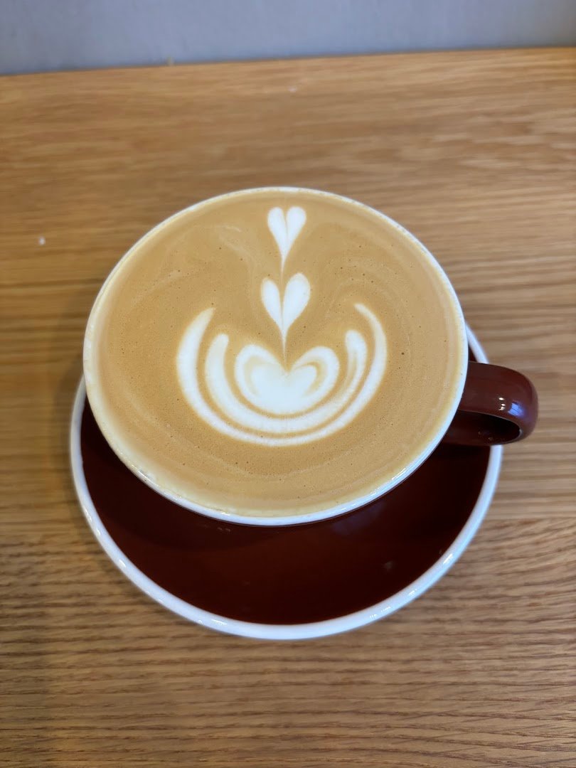 Coffee at Paix Coffee, specialty coffee shop in Richmond