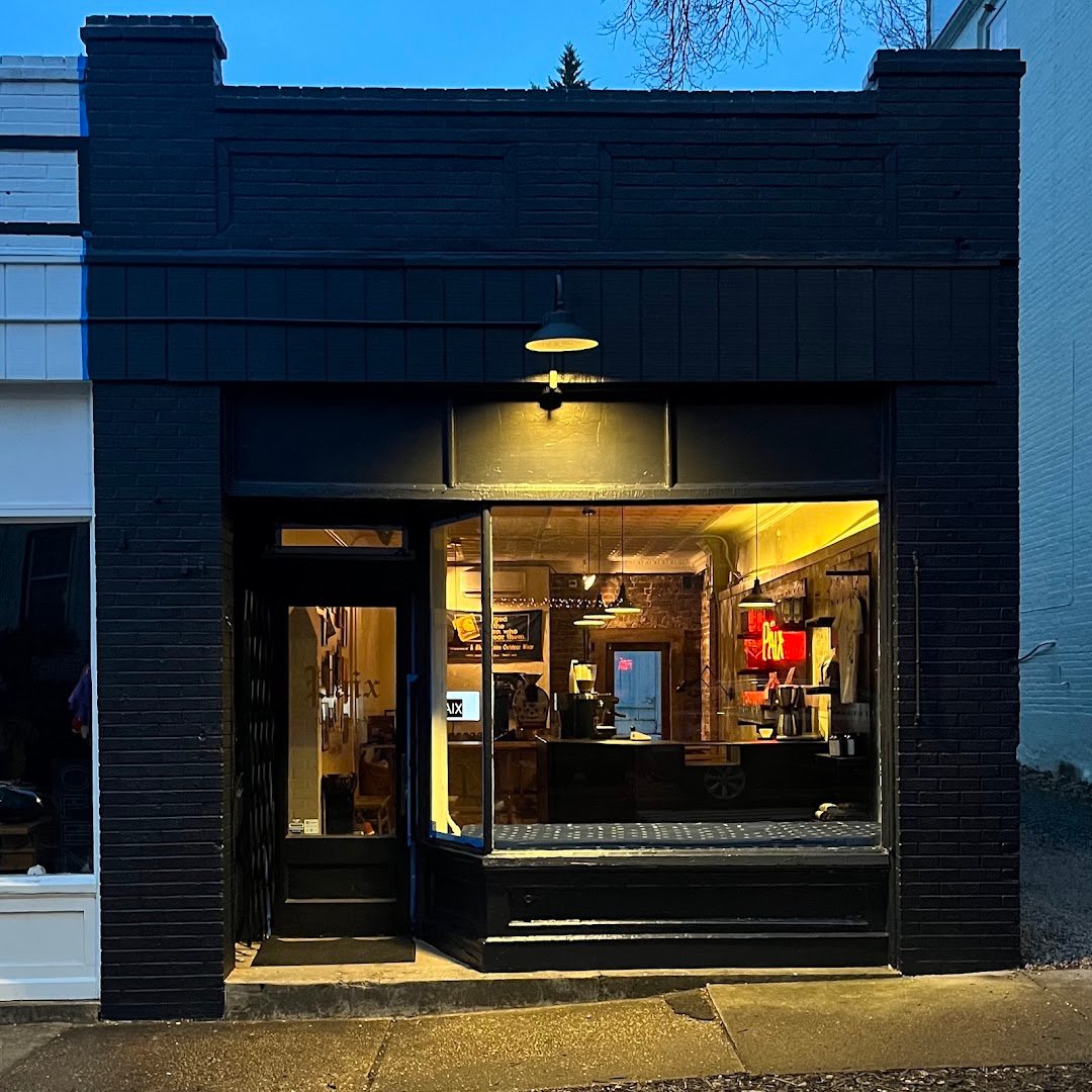 Storefront of Paix Coffee, specialty coffee shop in Richmond