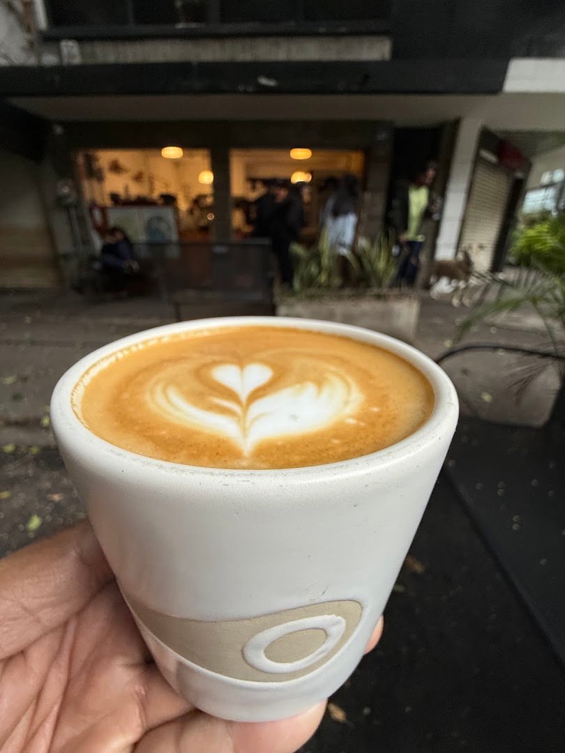 Coffee at Cucurucho Cuauhtémoc, specialty coffee shop in Mexico City