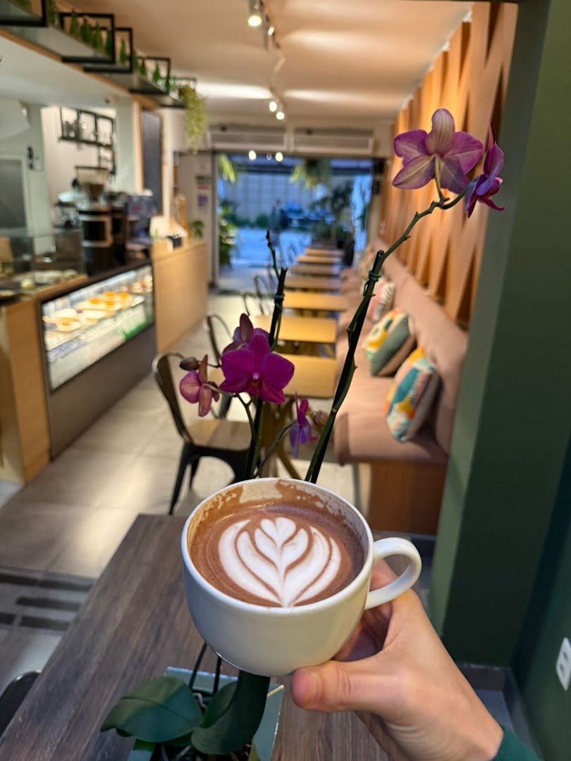 Coffee at Mantí Café, specialty coffee shop in São Paulo