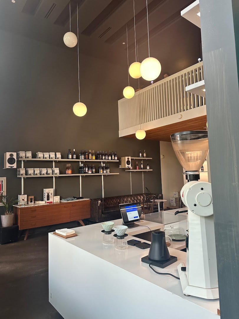 Interior of Push Pull, specialty coffee shop in Seattle