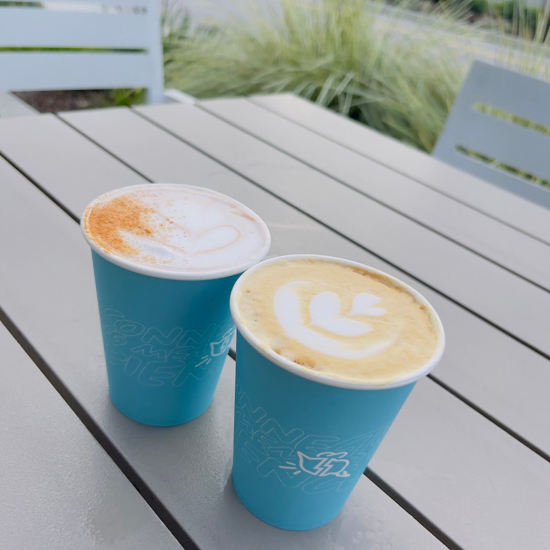 Coffee at Cat & Cloud Coffee, specialty coffee shop in Santa Cruz