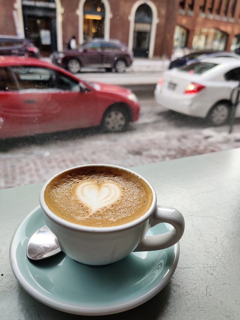 Coffee at Bard Coffee, specialty coffee shop in Portland