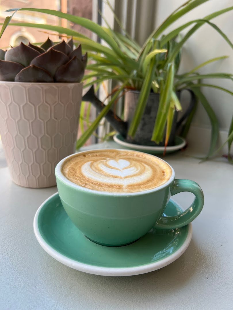 Coffee at Bard Coffee, specialty coffee shop in Portland