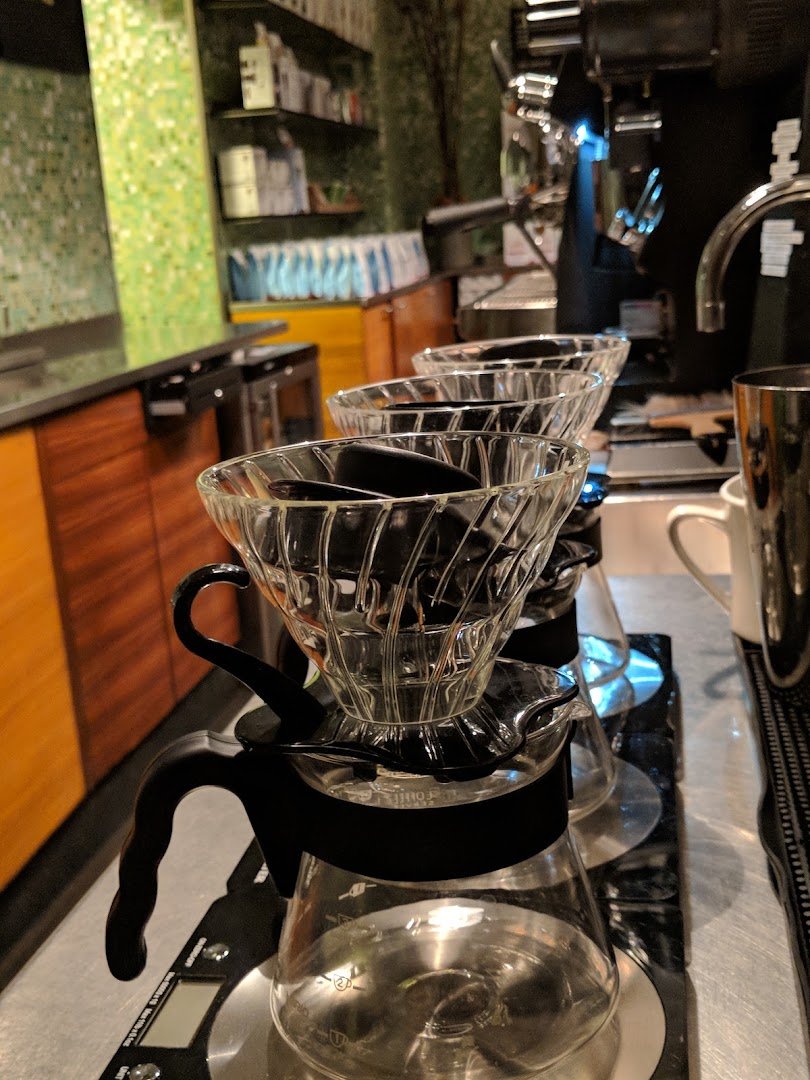 Interior of Java espresso & coffee Business AS, specialty coffee shop in Oslo