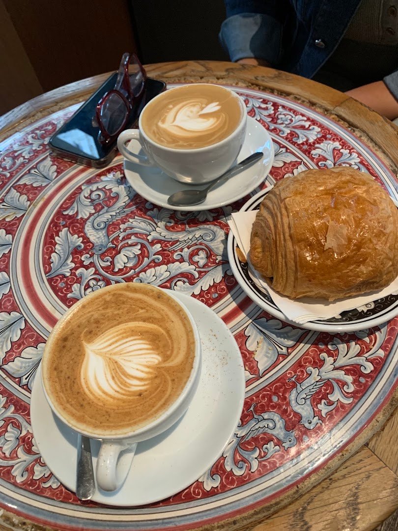 Coffee at La Colombe Coffee Workshop, specialty coffee shop in Philadelphia