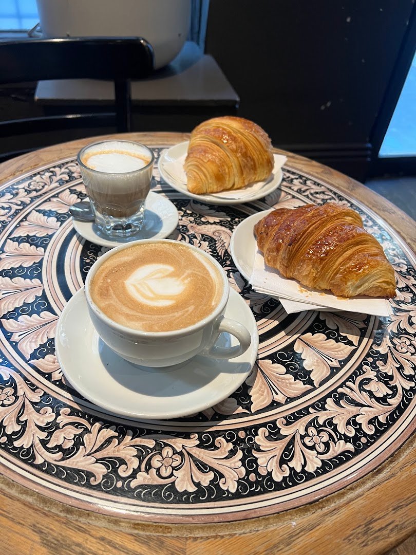 Coffee at La Colombe Coffee Workshop, specialty coffee shop in Philadelphia