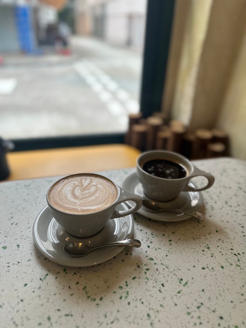 Coffee at Coffeelin, specialty coffee shop in Hong Kong
