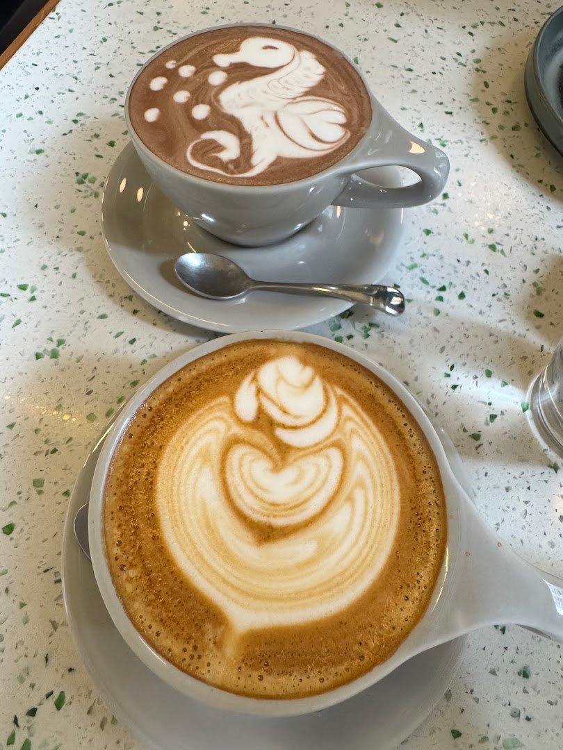 Coffee at Coffeelin, specialty coffee shop in Hong Kong