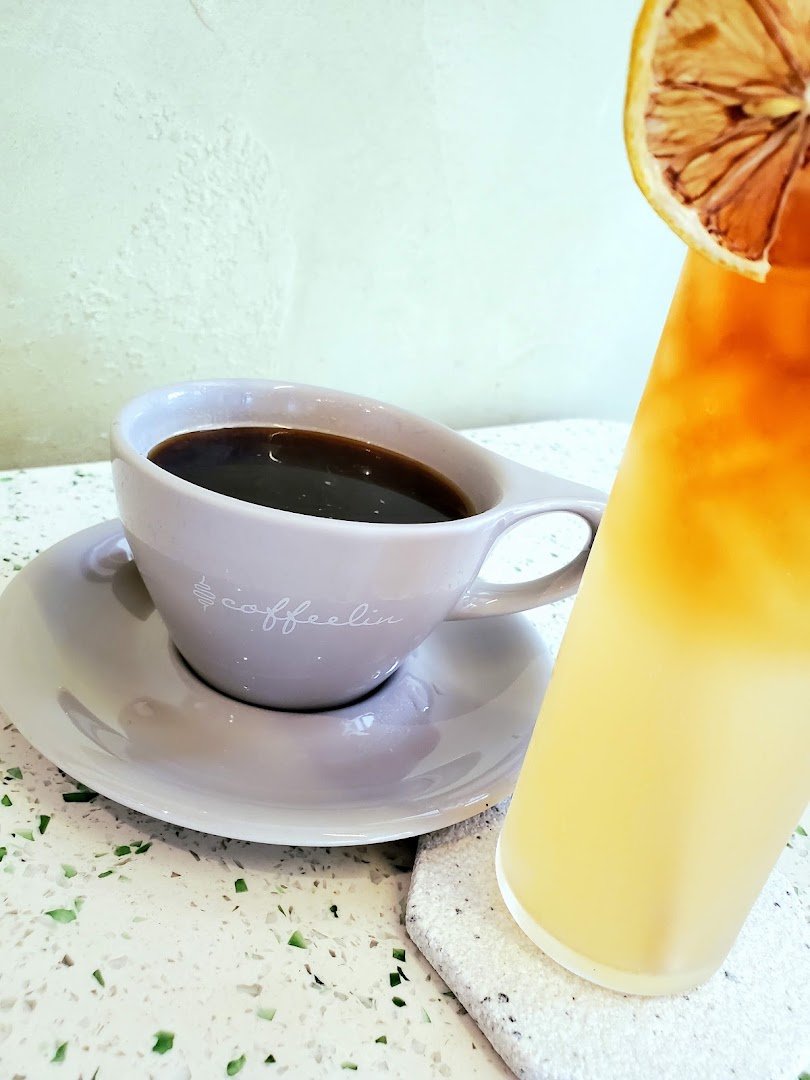 Coffee at Coffeelin, specialty coffee shop in Hong Kong
