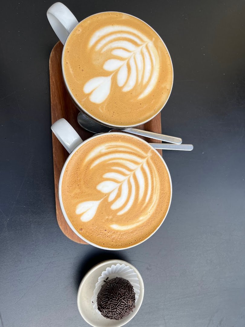 Coffee at Baobá Café Bica, specialty coffee shop in Lisbon