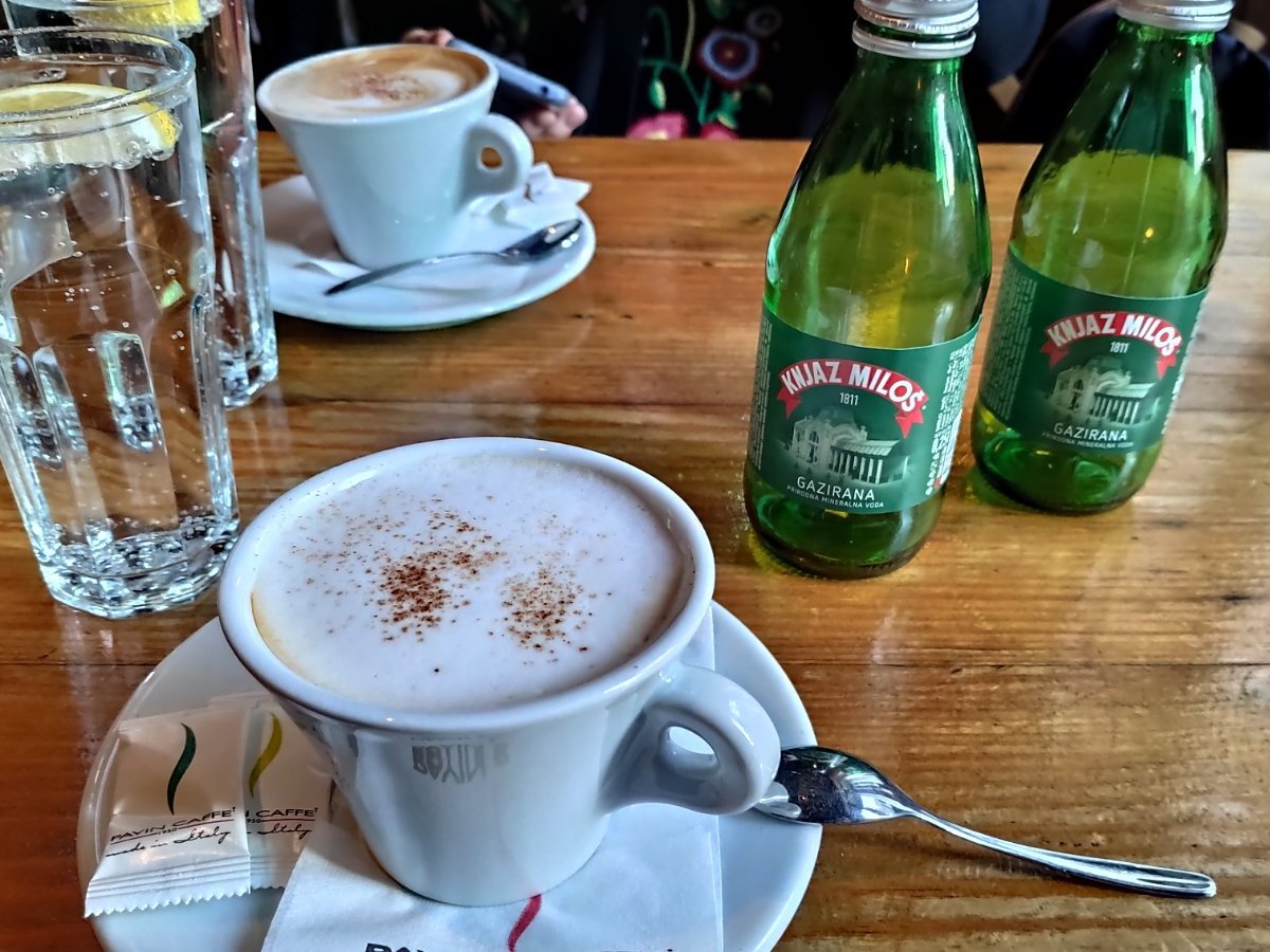 Coffee at Ordinacija Art Cafe, specialty coffee shop in Novi Sad