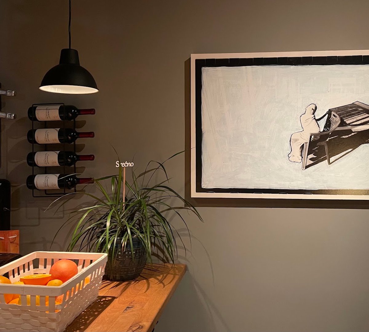 Interior of Ordinacija Art Cafe, specialty coffee shop in Novi Sad