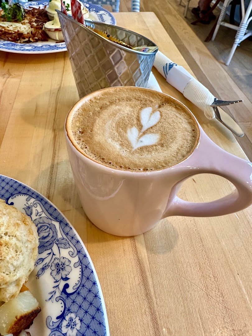Coffee at Jeannine's Restaurant & Bakery, specialty coffee shop in Santa Barbara