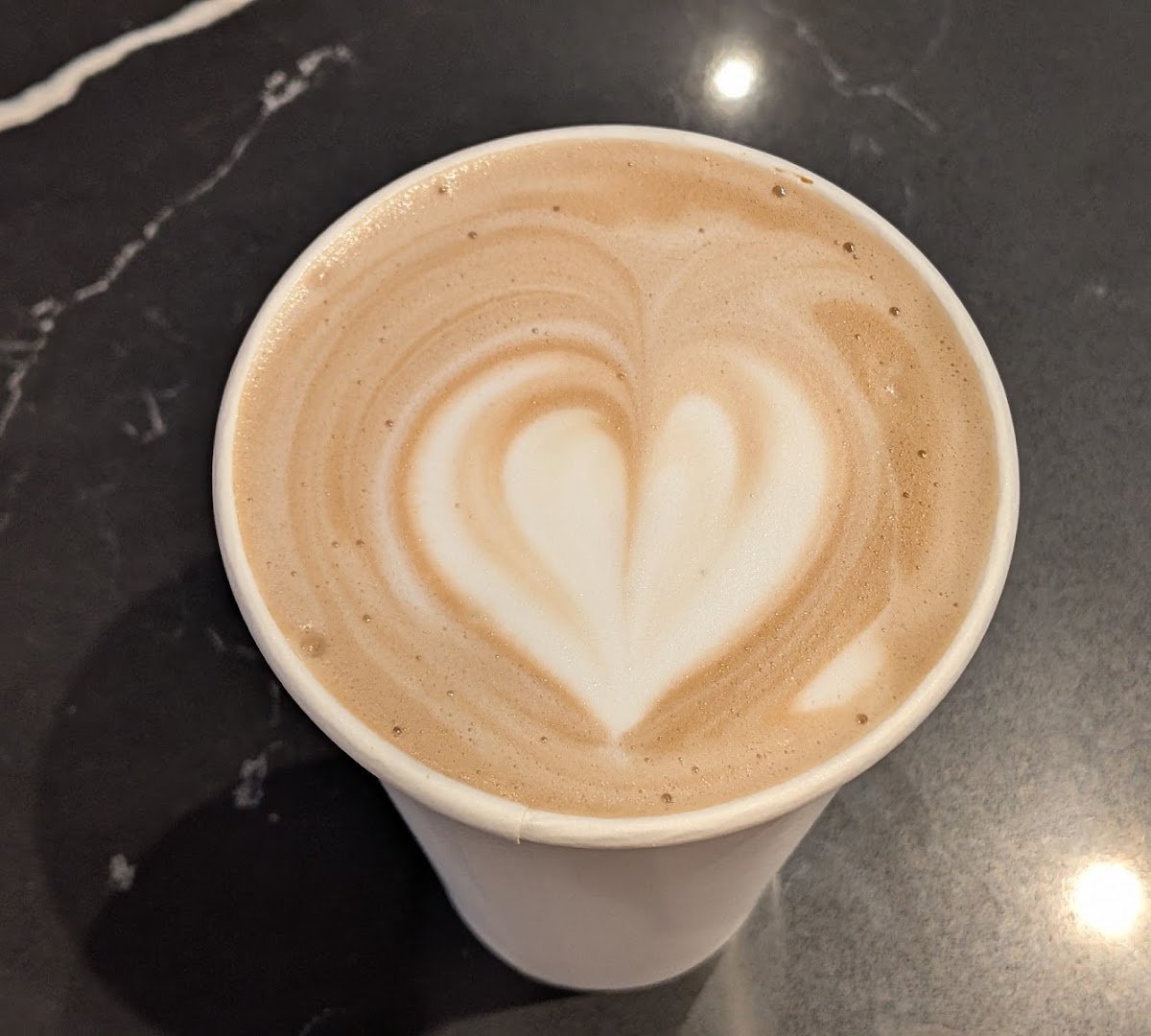 Coffee at Mr Wolf Espresso, specialty coffee shop in New Orleans