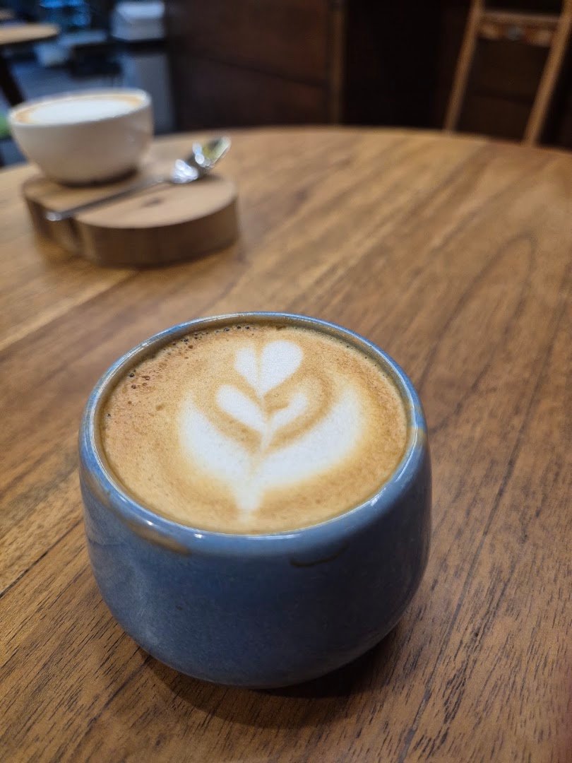 Coffee at Postales de Café, specialty coffee shop in Mexico City