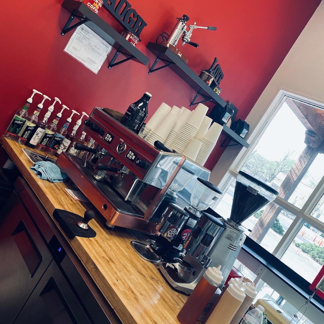 Interior of The Mud Hut by Agapao Coffee, specialty coffee shop in Santa Fe