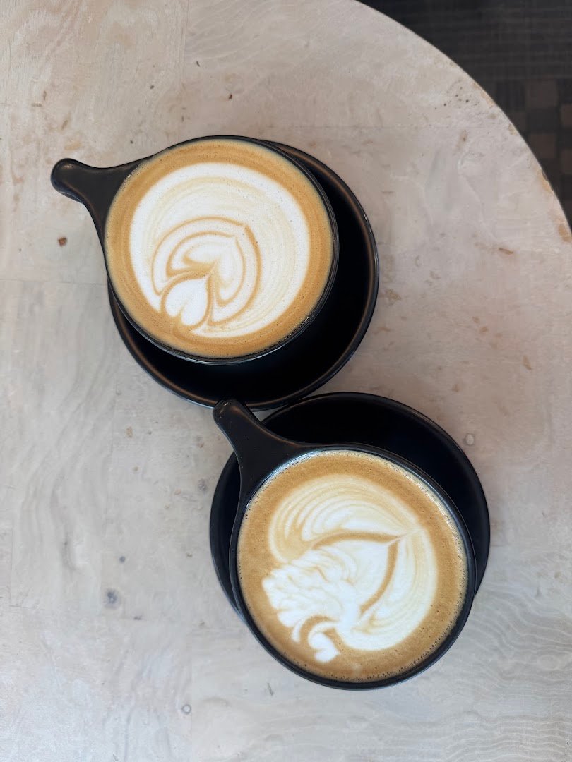 Coffee at Origin Coffee Bar, specialty coffee shop in Savannah