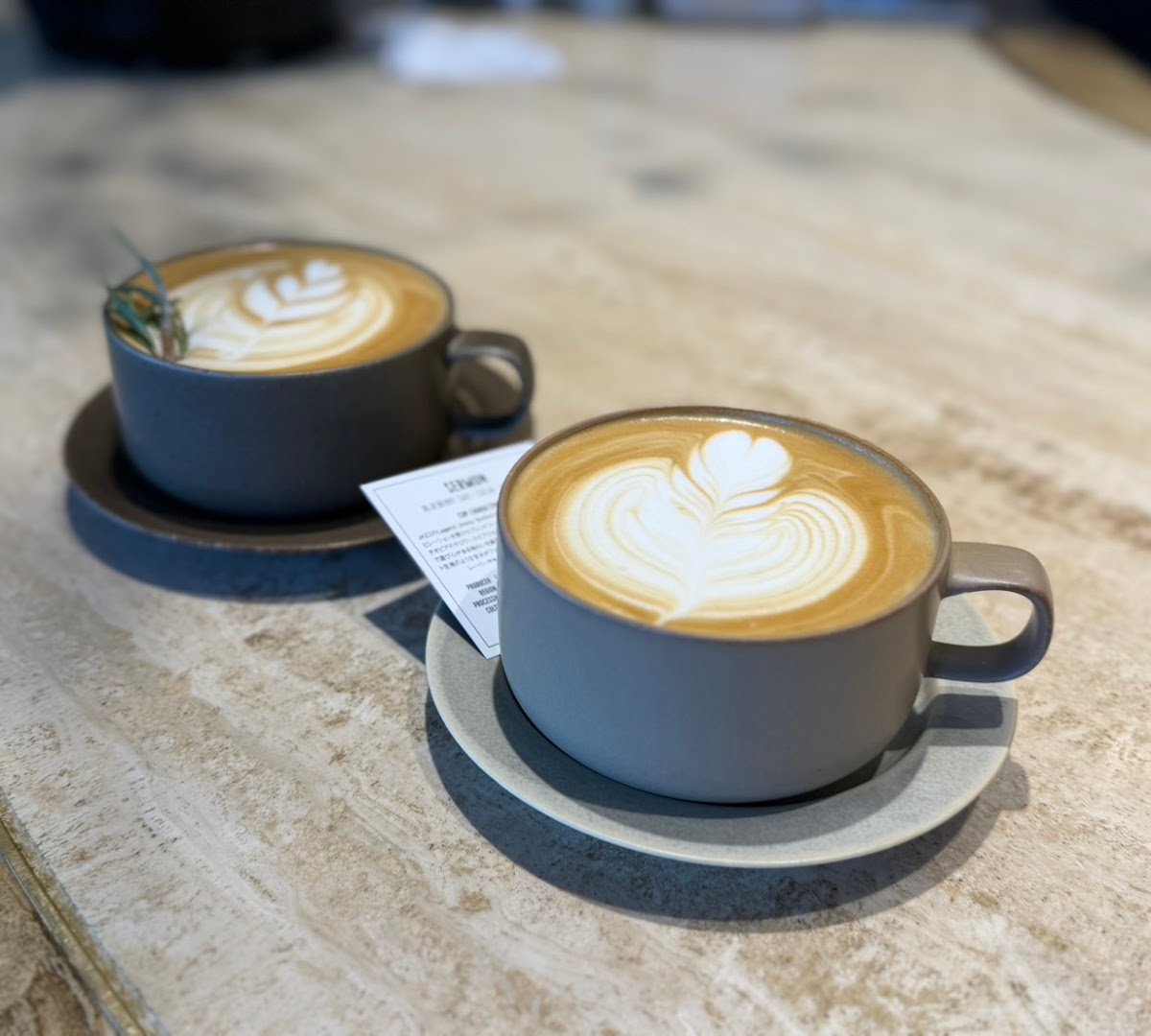 Coffee at VERVE COFFEE ROASTERS, specialty coffee shop in Tokyo