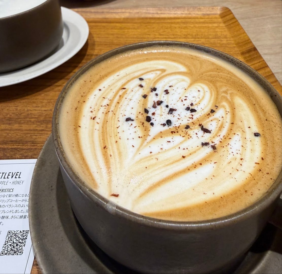 Coffee at VERVE COFFEE ROASTERS, specialty coffee shop in Tokyo