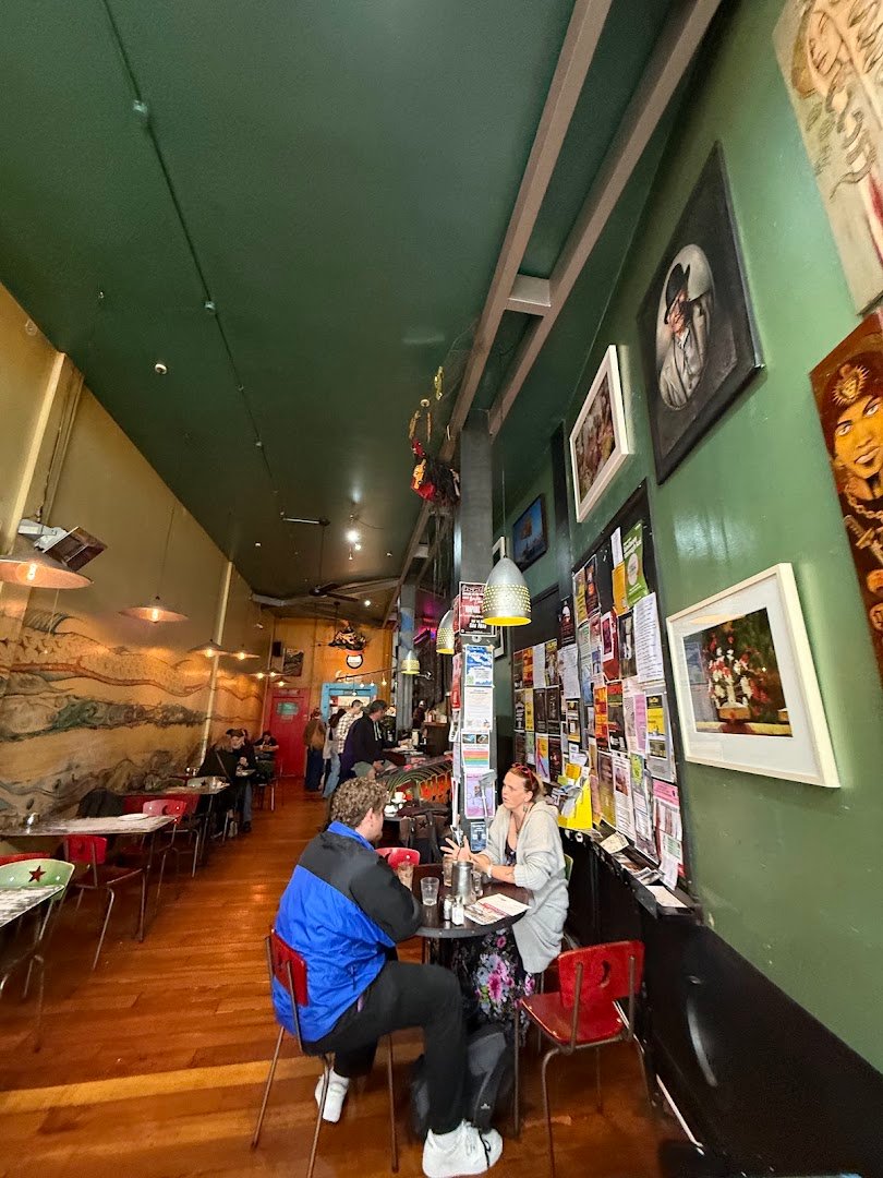 Interior of Midnight Espresso, specialty coffee shop in Wellington
