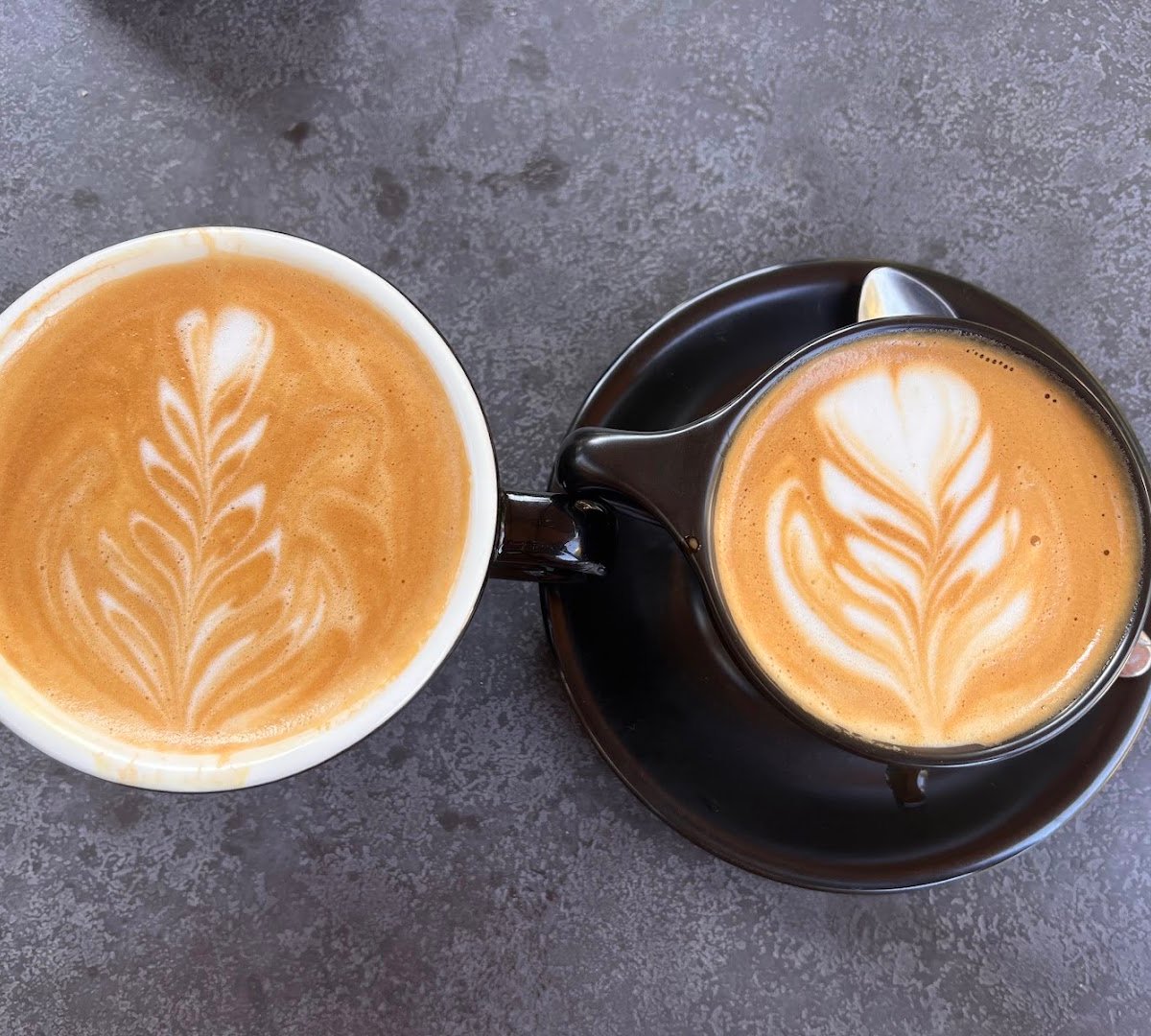 Coffee at Old Soul Co. Capitol Mall, specialty coffee shop in Sacramento