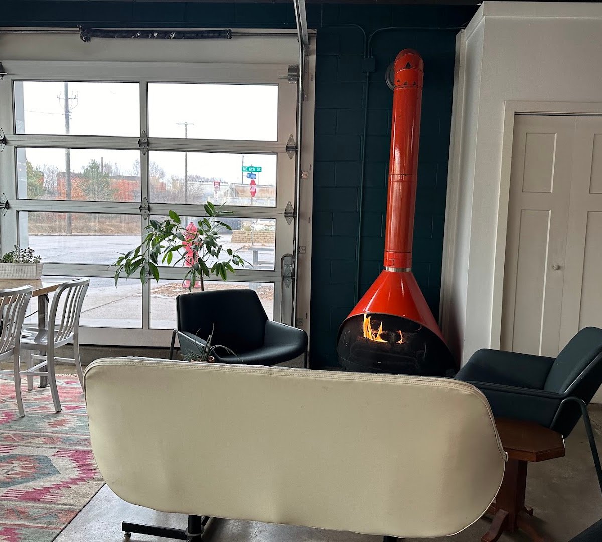 Interior of Walden Coffee, specialty coffee shop in Minneapolis