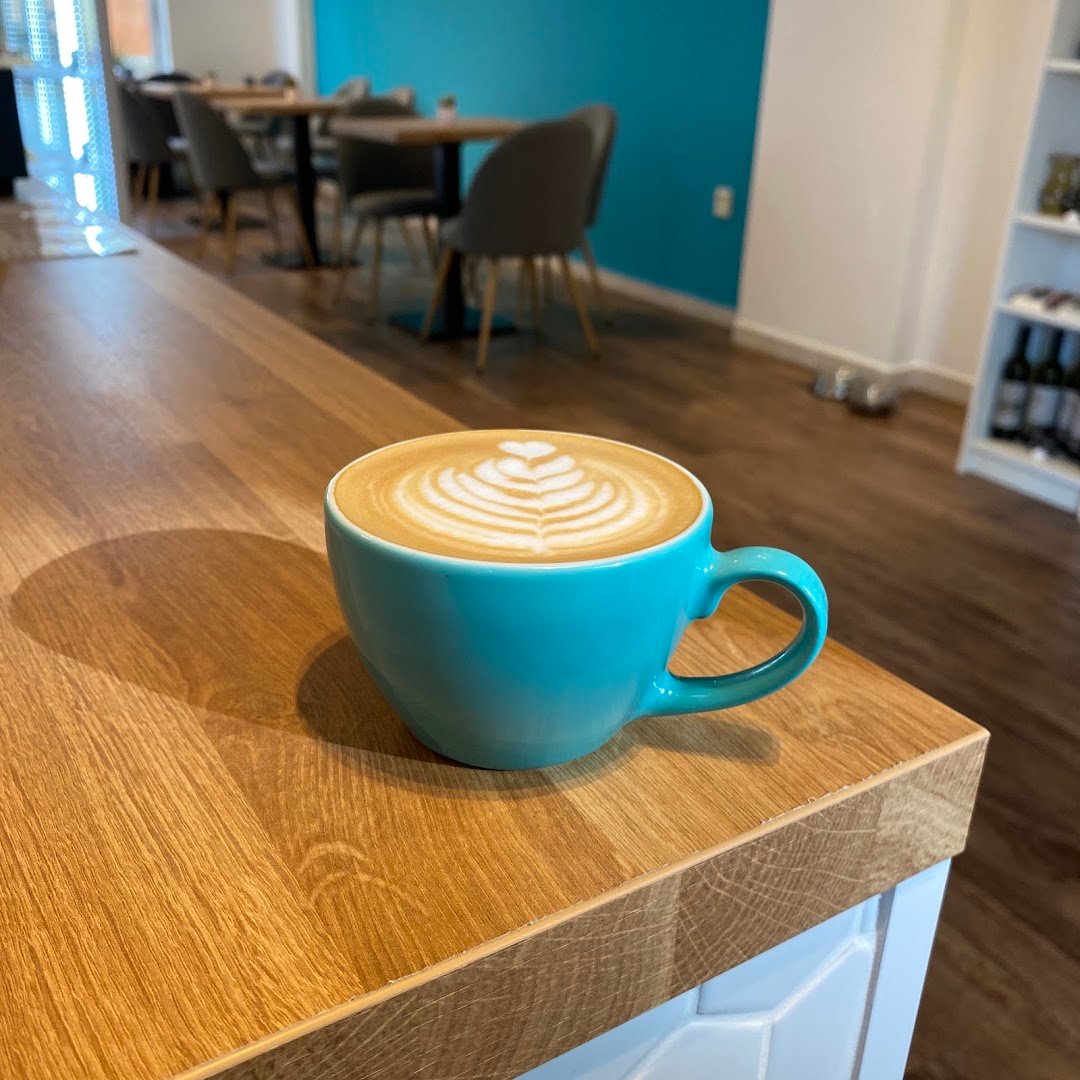 Coffee at Helen's coffee Hůrka, specialty coffee shop in Prague