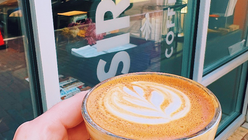 Coffee at Sir Walter Coffee, specialty coffee shop in Raleigh-Durham